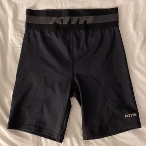 Kith Black Biker Shorts